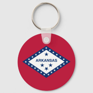 Chaveiro Bandeira do estado de Arkansas
