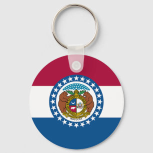 Chaveiro Bandeira do estado de Missouri