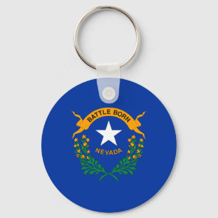 Chaveiro Bandeira do Estado de Nevada