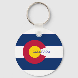 Chaveiro Bandeira do Estado do Colorado