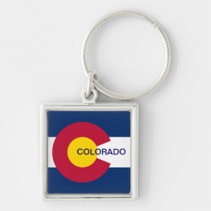 Chaveiro Bandeira do Estado do Colorado