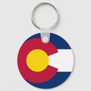 Chaveiro Bandeira do Estado do Colorado