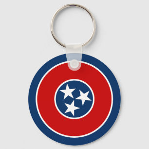 Chaveiro Bandeira do Estado do Tennessee