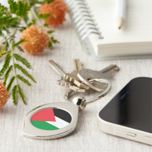 Chaveiro bandeira do Estado Palestino