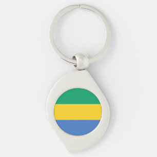 Chaveiro Bandeira do Gabão