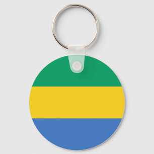 Chaveiro Bandeira do Gabão