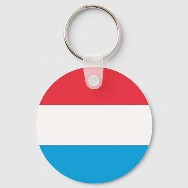 Chaveiro Bandeira do Luxemburgo (Frente)