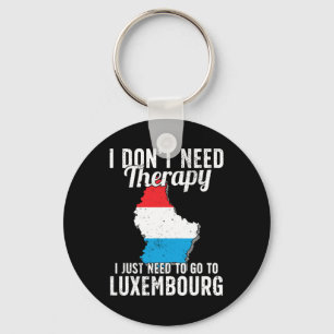 Chaveiro Bandeira do Luxemburgo I Férias Luxemburgo