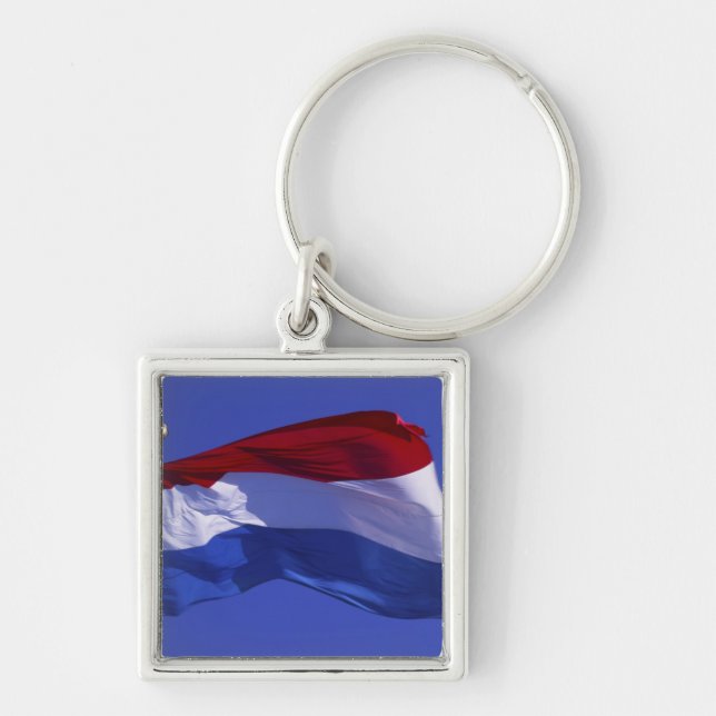 Chaveiro bandeira do Luxemburgo RF) (Frente)