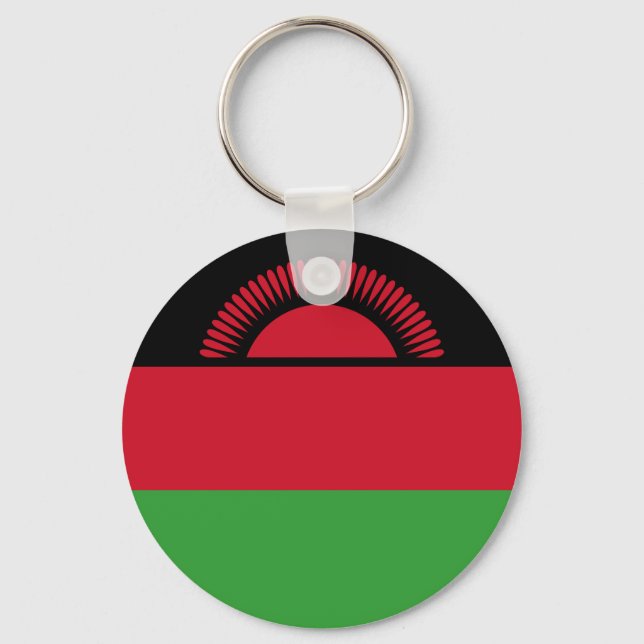 Chaveiro Bandeira do Malawi (Frente)