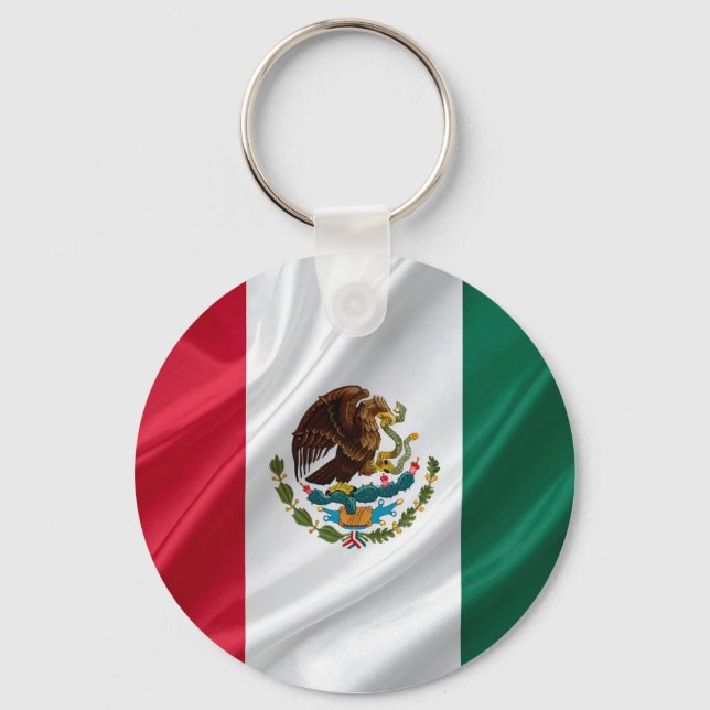 Chaveiro Bandeira do México (Frente)