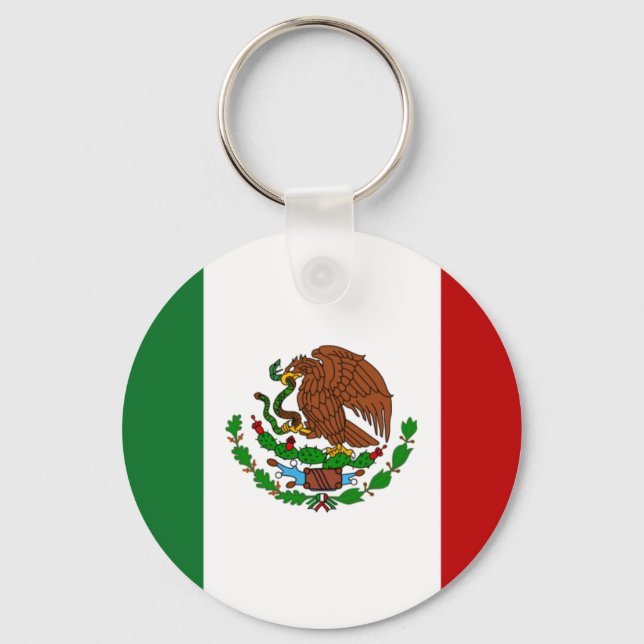 Chaveiro Bandeira do México (Frente)