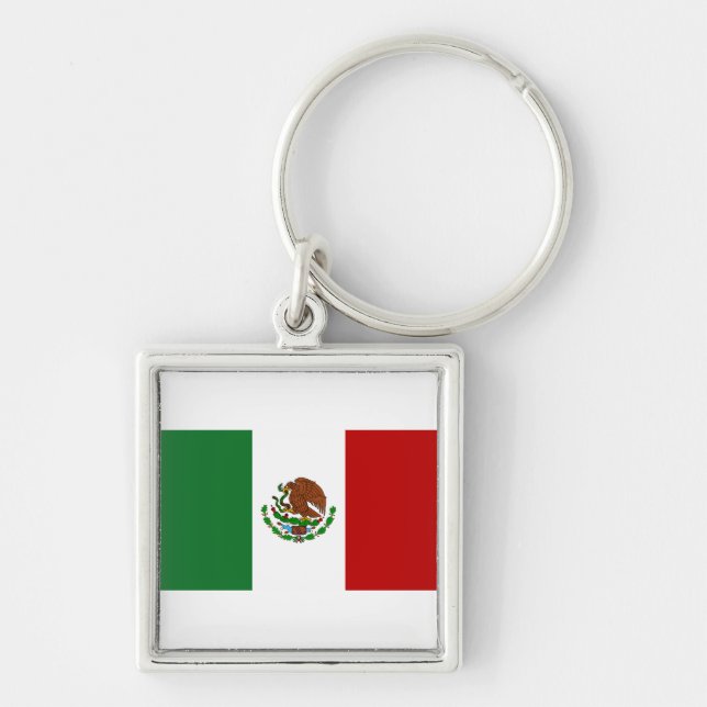 Chaveiro Bandeira do México (Frente)