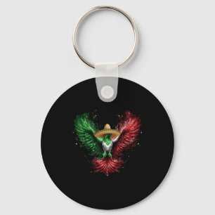 Chaveiro Bandeira do México Orgulho Mexicano Raízes Mexican