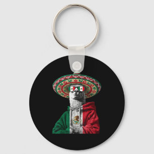 Chaveiro Bandeira do México Orgulho Mexicano Raízes Mexican