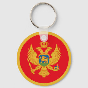 Chaveiro Bandeira do Montenegro