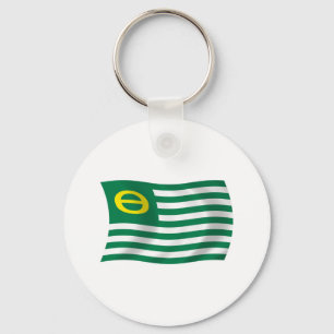 Chaveiro Bandeira do Movimento Ecológico