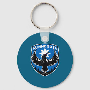 Chaveiro bandeira do novo estado rebelde de Minnesota
