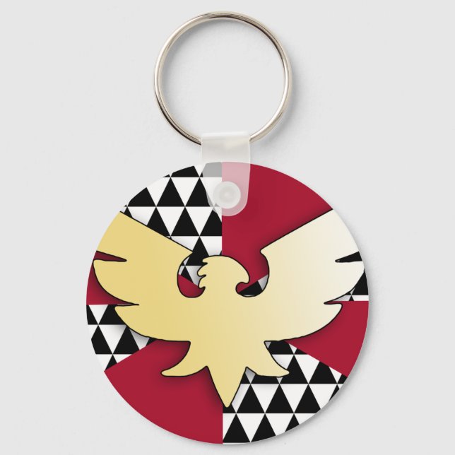 Chaveiro Bandeira do Orgulho Drag (Frente)