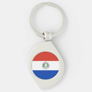 Chaveiro Bandeira do Paraguai
