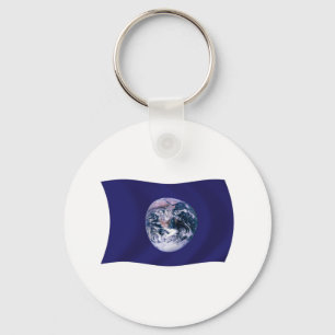 Chaveiro Bandeira do Planeta Terra