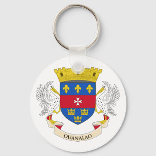 Chaveiro Bandeira do Santo Barthélemy