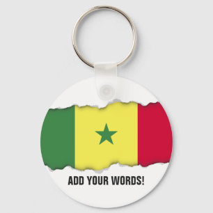 Chaveiro Bandeira do Senegal