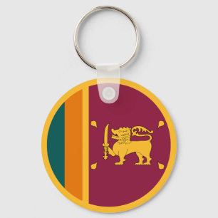 Chaveiro Bandeira do Sri Lanka