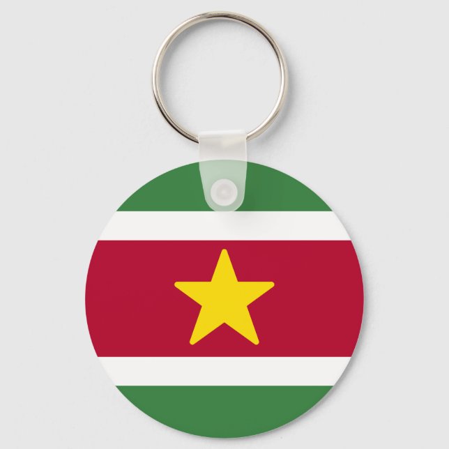 Chaveiro Bandeira do Suriname (Frente)