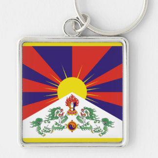 Chaveiro Bandeira do Tibete livre
