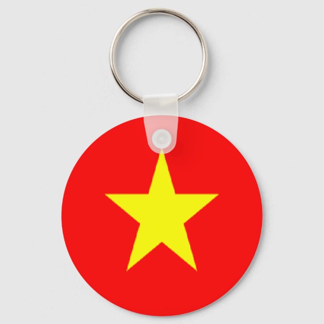 Chaveiro bandeira do vietname (Frente)
