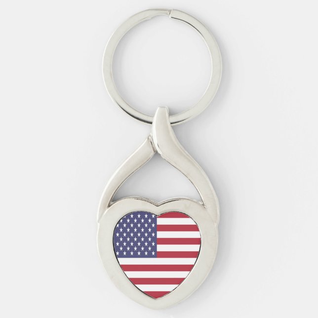 Chaveiro Bandeira dos Estados Unidos (Frente)