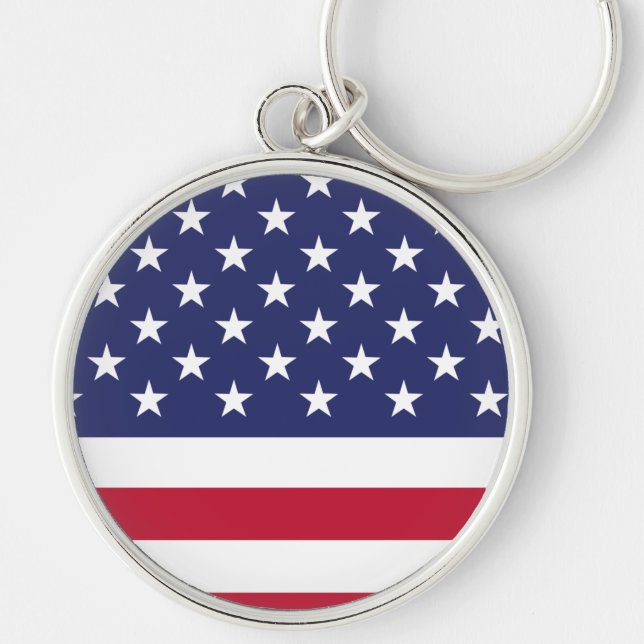 Chaveiro Bandeira dos Estados Unidos da América (Frente)