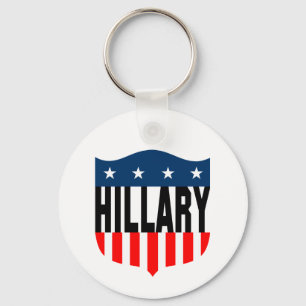 Chaveiro bandeira dos Estados Unidos de hillary clinton