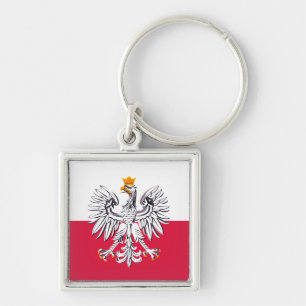 Chaveiro Bandeira e águia poloneses, Polônia, férias, vi