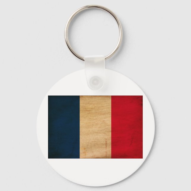 Chaveiro Bandeira França (Frente)