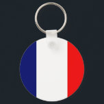 Chaveiro Bandeira francesa<br><div class="desc">Bandeira Ilustrada da França</div>