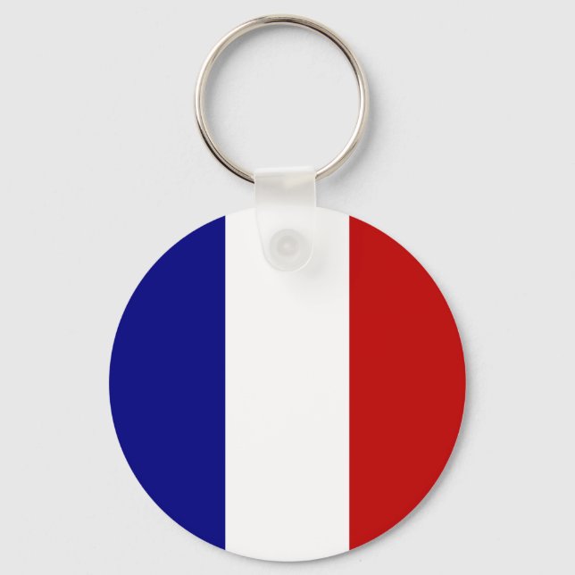 Chaveiro Bandeira Francesa! (Frente)