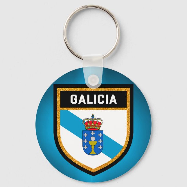 Chaveiro Bandeira Galiza (Frente)