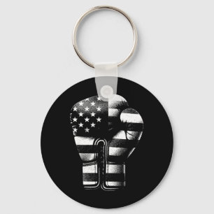 Chaveiro Bandeira Glove American - Caixa Patriótica de Vint