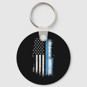 Chaveiro Bandeira Guatemalteca Americana - Orgulho Guatemal