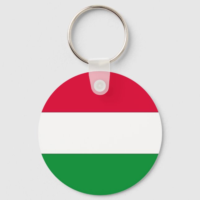 Chaveiro Bandeira Húngara, Bandeira da Hungria (Frente)