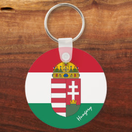 Chaveiro Bandeira húngara, férias de Emblem e Hungria/espor
