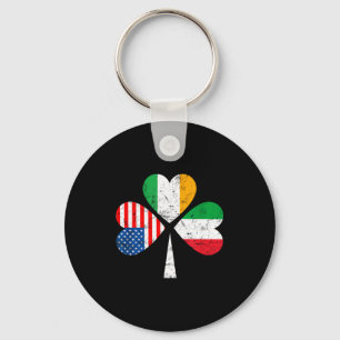 Chaveiro Bandeira Irlandesa Italiana Americana Irlanda Itál