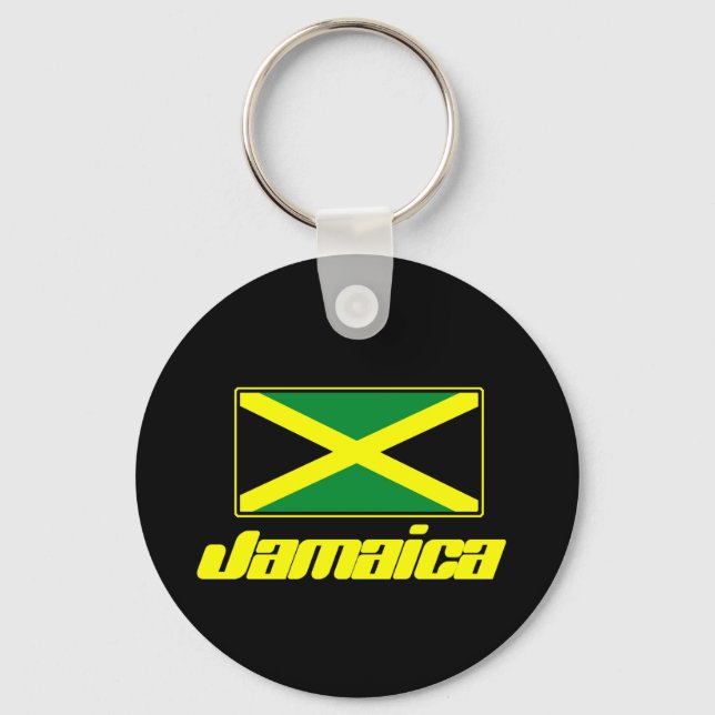 Chaveiro Bandeira jamaicana (Frente)