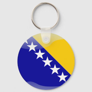 Chaveiro Bandeira lustrosa bosniana