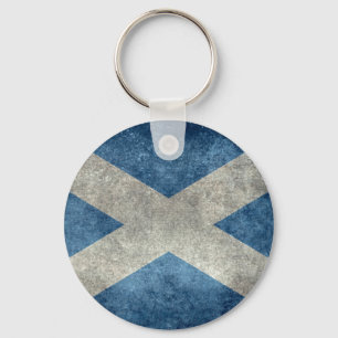 Chaveiro Bandeira nacional de Scotland - versão do vintage