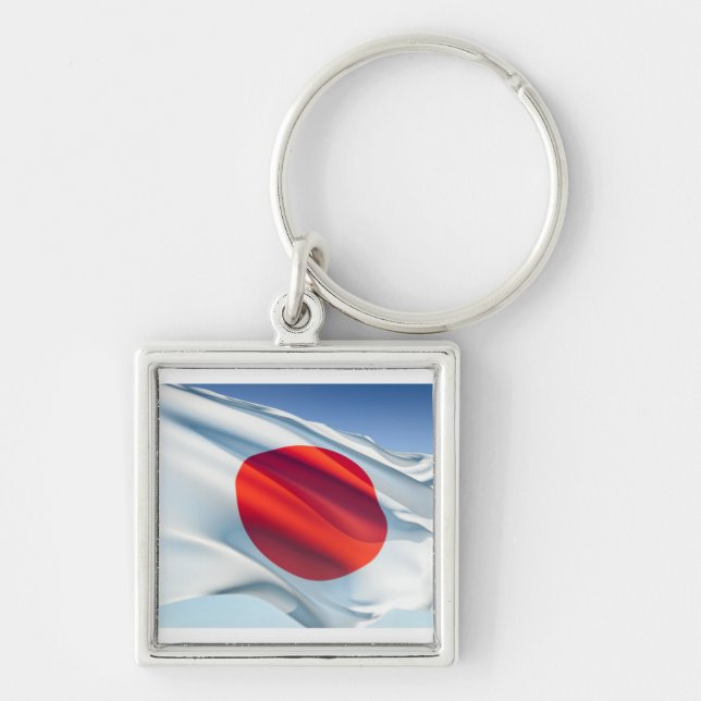 Chaveiro Bandeira Nacional Japonesa (Frente)