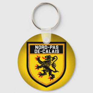 Chaveiro Bandeira Nord-Pas-de-Calais