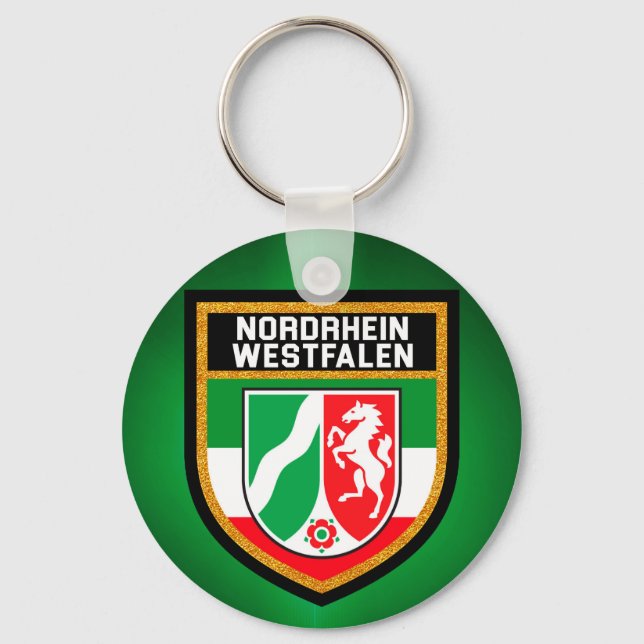 Chaveiro Bandeira Nordrhein-Westfalen (Frente)